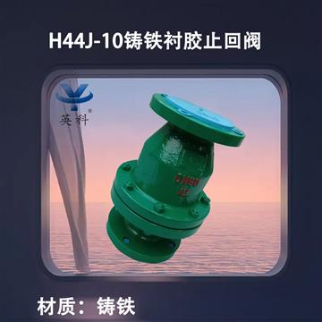 鑄鐵襯膠止回閥